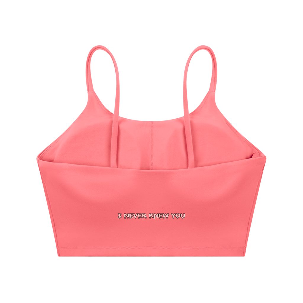 Spaghetti Strap Yoga Sports Bra