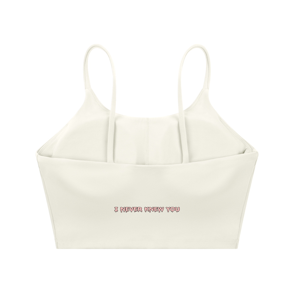 Spaghetti Strap Yoga Sports Bra