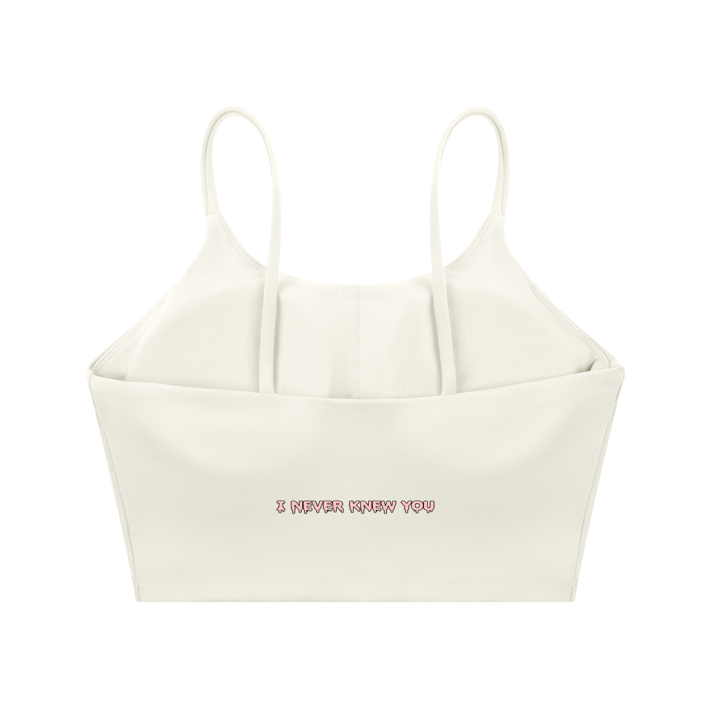 Spaghetti Strap Yoga Sports Bra