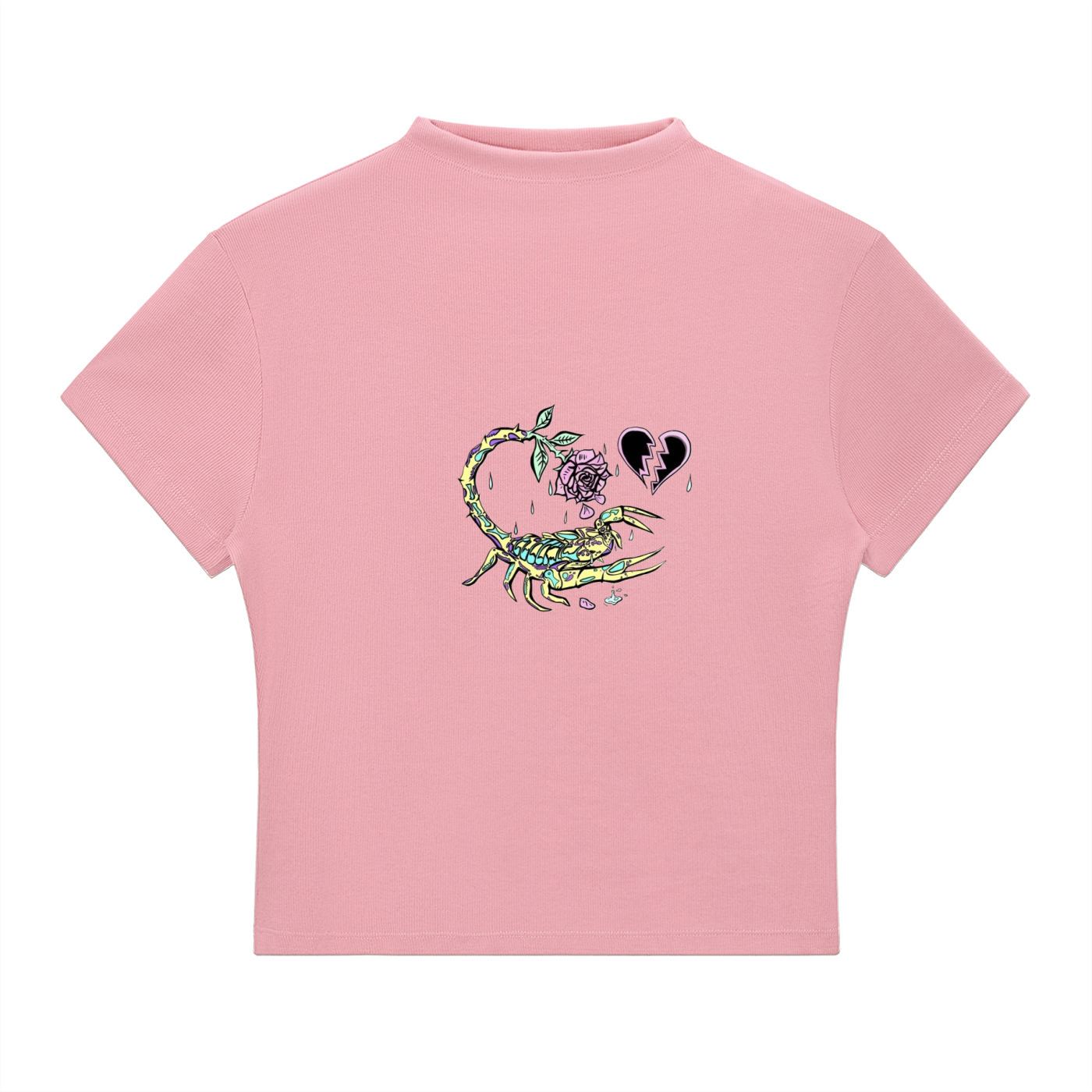 Essential Slim Fit Mock Neck T-Shirt